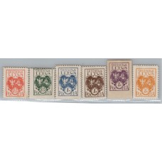 LITUANIA OCUPACION POLACA 1920 SERIE COMPLETA NUEVA CON GOMA